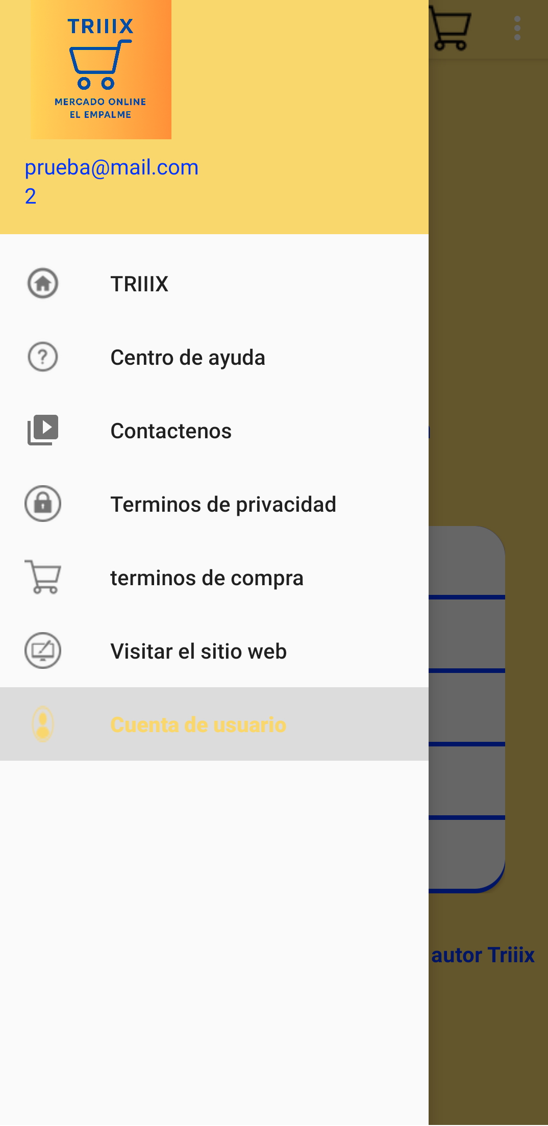 Paso 1: Seleccionar cuenta de usuario